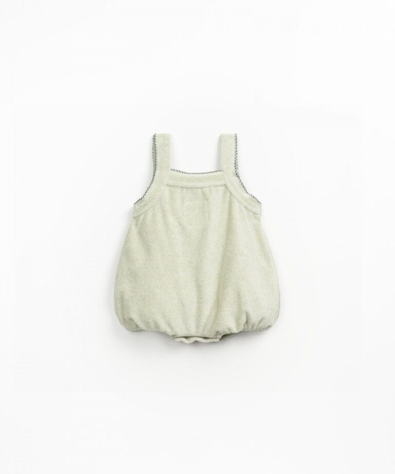 Plush Playsuit - Pistache - Play Up Plush Playsuit - Pistache - Play Up