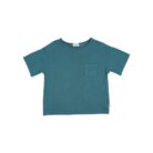 Pocket Linen T-Shirt - Green Lake - Buho