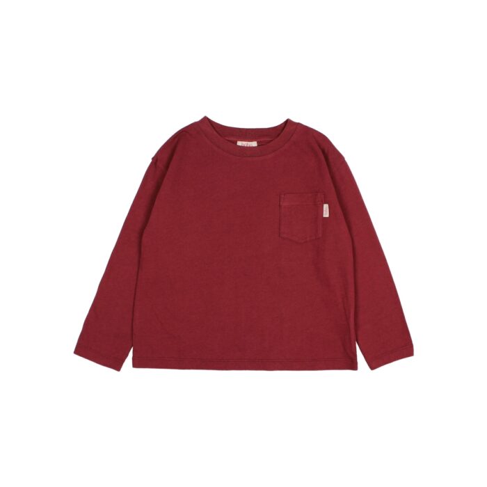 Pocket T-Shirt - Pomegranate - Buho
