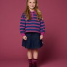 Polo Sweater - Stripe − Petit Blush
