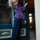 Polo Sweater - Stripe − Petit Blush