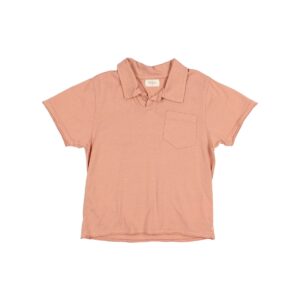 Polo T-Shirt - Rose Clay - Buho Kids