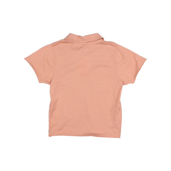 Polo T-Shirt - Rose Clay - Buho Kids