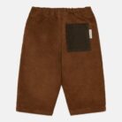 Pom pom dog corduroy baby pants - Brown - Weekend House Kids