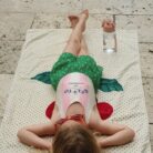 Pomia Swimsuit - Candy Rose Stripe - Konges Slojd