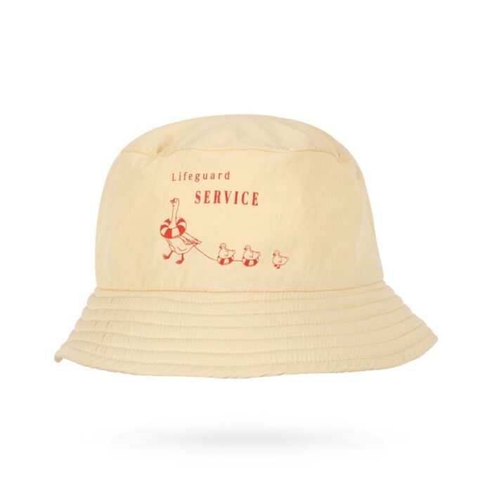 Pomio Bucket Hat - Banana Crepe - Konges Slojd Pomio Bucket Hat - Banana Crepe - Konges Slojd