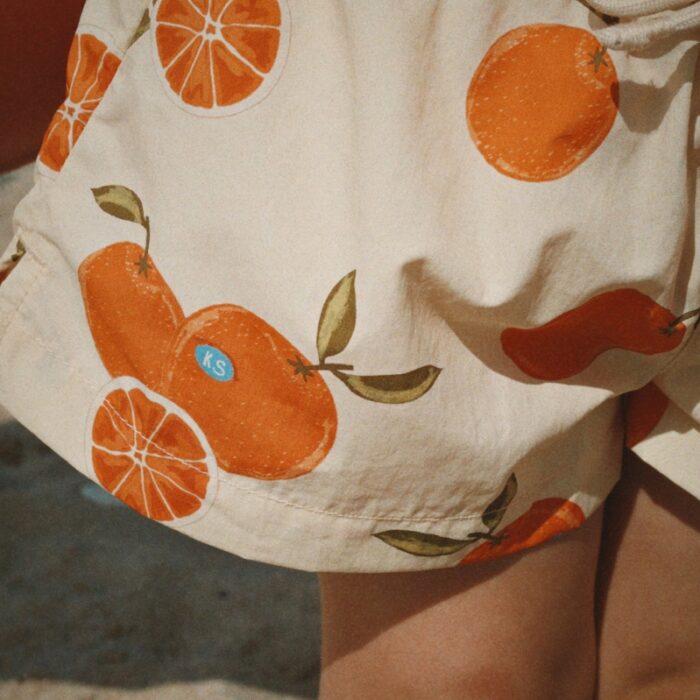 Pomio Short Swim Shorts - Arancia Blu - Konges Slojd Pomio Short Swim Shorts - Arancia Blu - Konges Slojd