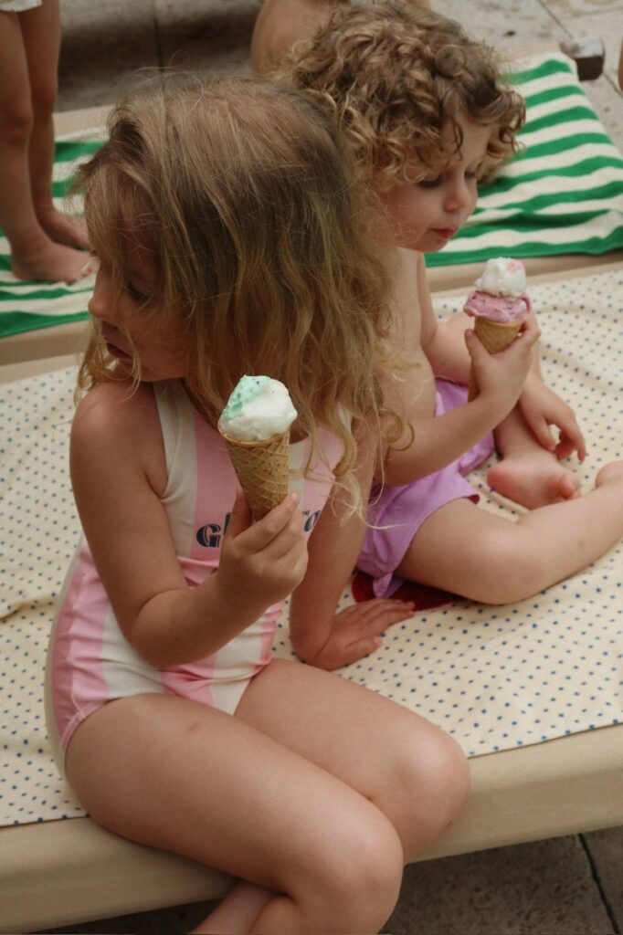 Pomio Swim Shorts - Popcorn - Konges Slojd