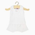 Poppenkleertjes - Geribbeld set met boxershort - Blanc - Minikane
