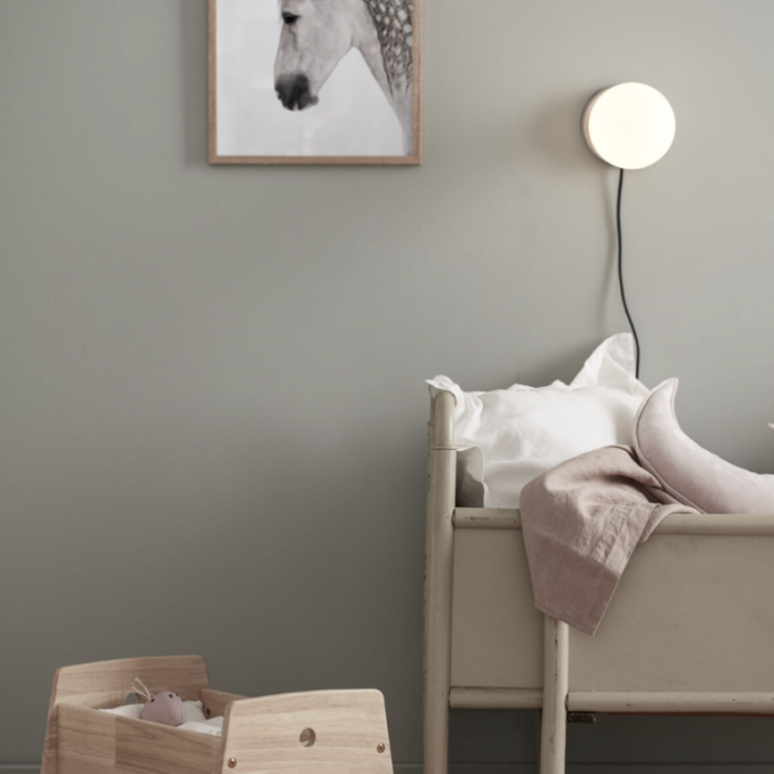 Poppenwieg Nature inclusief bedset - Kid's Concept