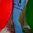 Poppy Glitter Pants Glorious Blue - Daily Brat