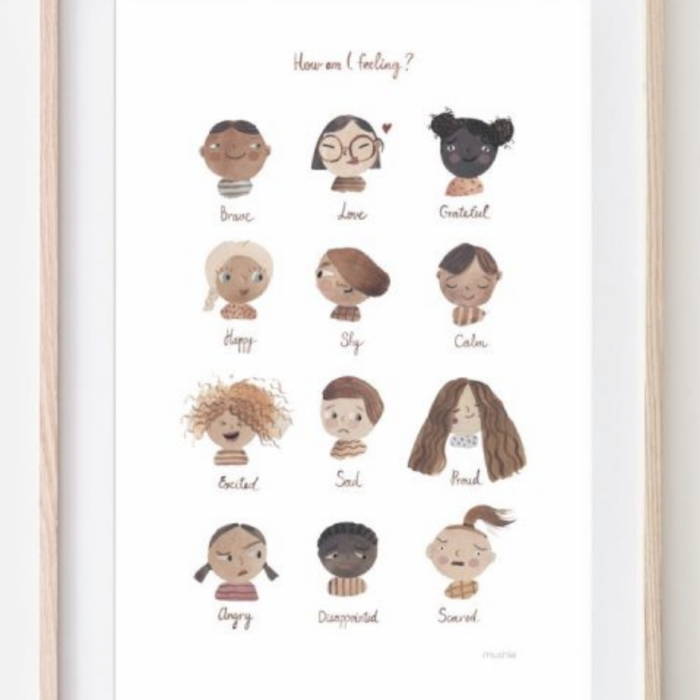 Poster - Large - Feelings - Mushie