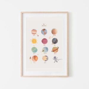 Poster - Medium - Space - Mushie