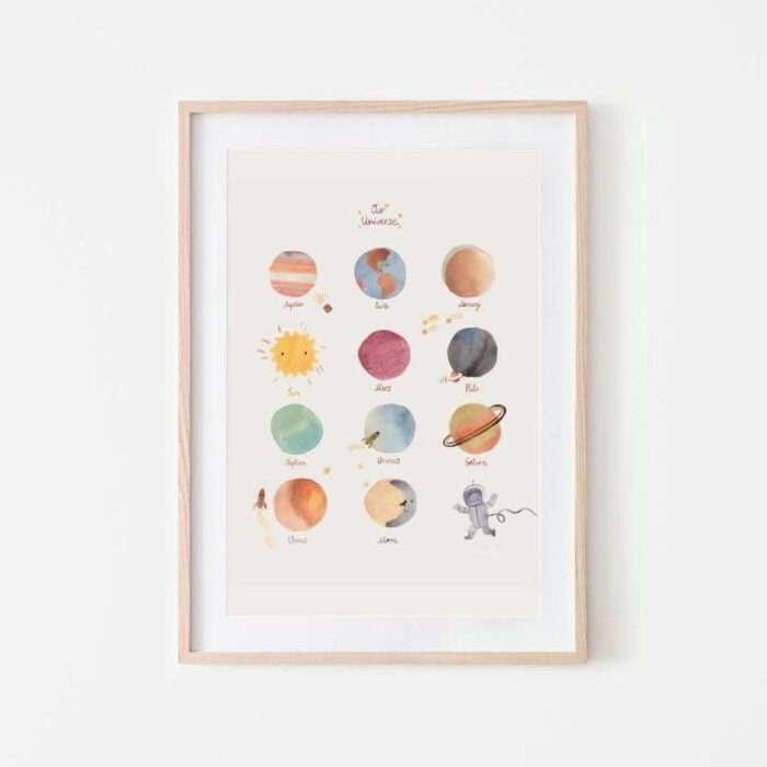 Poster - Medium - Space - Mushie