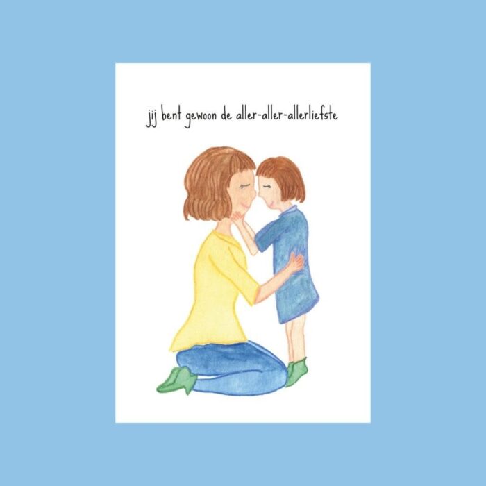 Postkaart - De allerliefste - Studio Bertha
