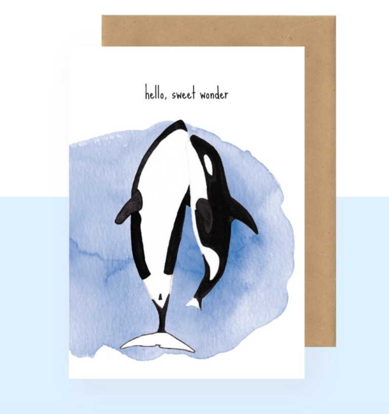 Postkaart - Hello sweet wonder - Studio Bertha