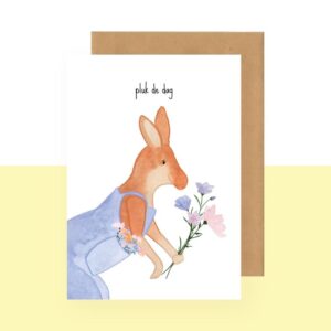 Postkaart - Pluk De Dag - Studio Bertha