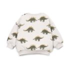 Printed Fleece Sweater - Dino - Play Up