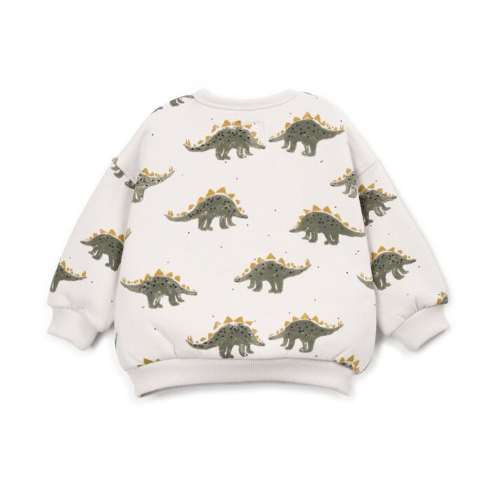 Printed Fleece Sweater - Dino - Play Up Printed Fleece Sweater - Dino - Play Up