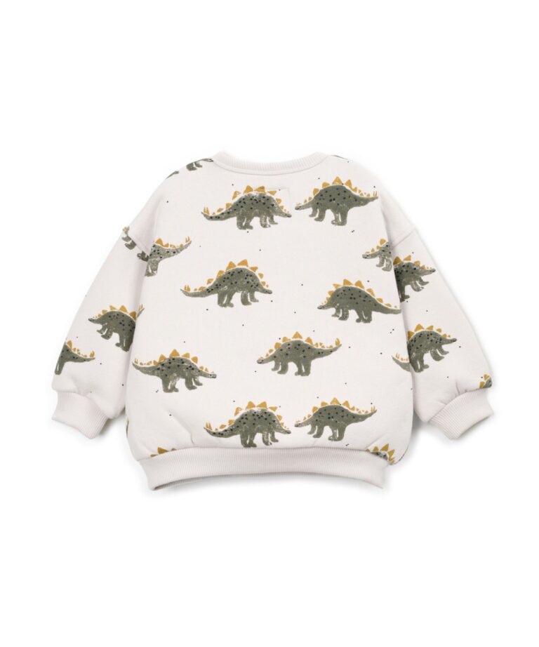Printed Fleece Sweater - Dino - Play Up Printed Fleece Sweater - Dino - Play Up