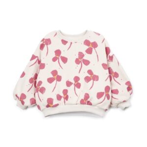Printed Fleece Sweater - Sketches - Play Up