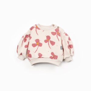 Printed Fleece Sweater - Sketches - Play Up