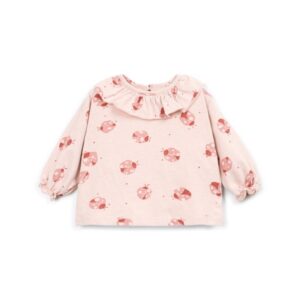 Printed Jersey Ls T-Shirt - Embroidery - Play Up