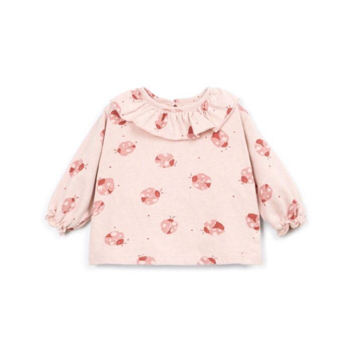 Printed Jersey Ls T-Shirt - Embroidery - Play Up Printed Jersey Ls T-Shirt - Embroidery - Play Up