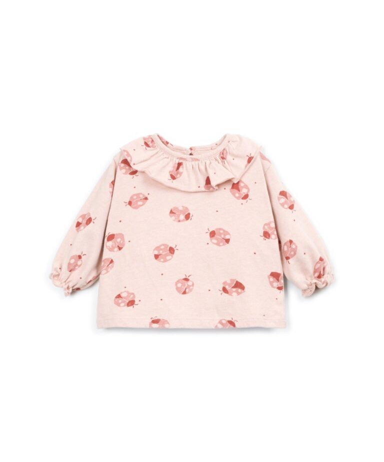 Printed Jersey Ls T-Shirt - Embroidery - Play Up