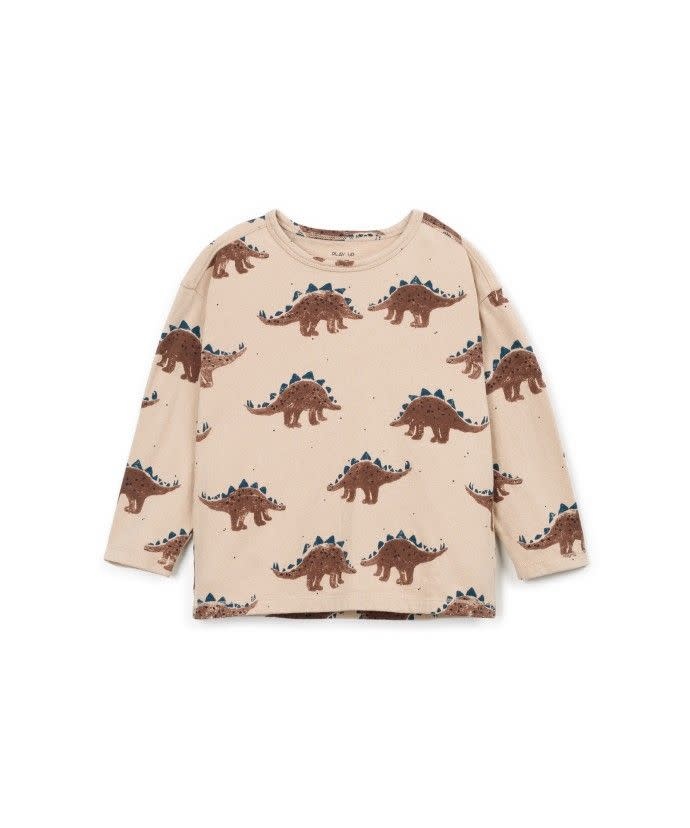 Printed Jersey Ls T-Shirt - Skein - Play Up Printed Jersey Ls T-Shirt - Skein - Play Up