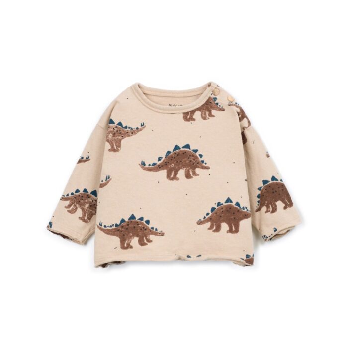 Printed Jersey Ls T-Shirt - Skein - Play Up Printed Jersey Ls T-Shirt - Skein - Play Up