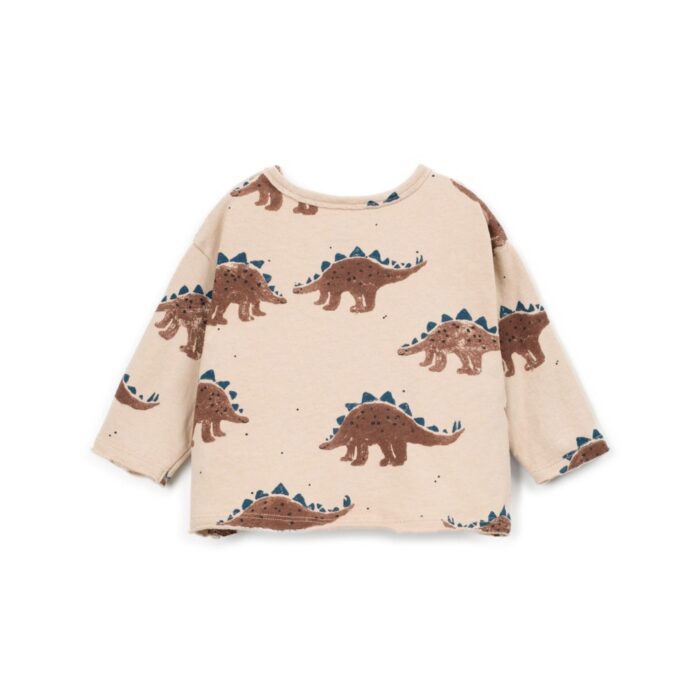 Printed Jersey Ls T-Shirt - Skein - Play Up Printed Jersey Ls T-Shirt - Skein - Play Up