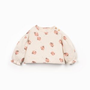 Printed Jersey Sweater - Sketches - Play Up