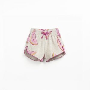 Printed Plush Shorts - Waterlemon - Play Up