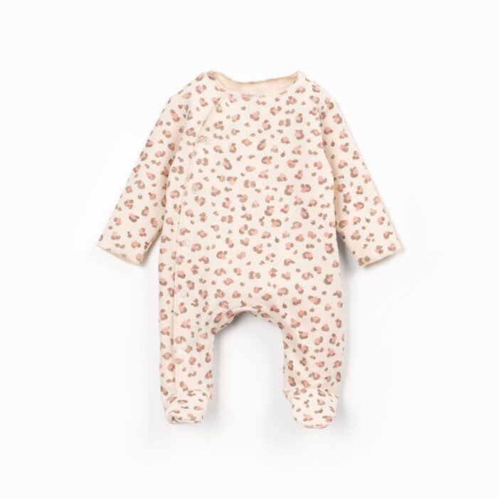 Printed Rib Jumpsuit - Sketches - Play Up Printed Rib Jumpsuit - Sketches - Play Up