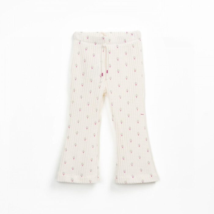 Printed Rib Trousers - Tree - Play Up Printed Rib Trousers - Tree - Play Up