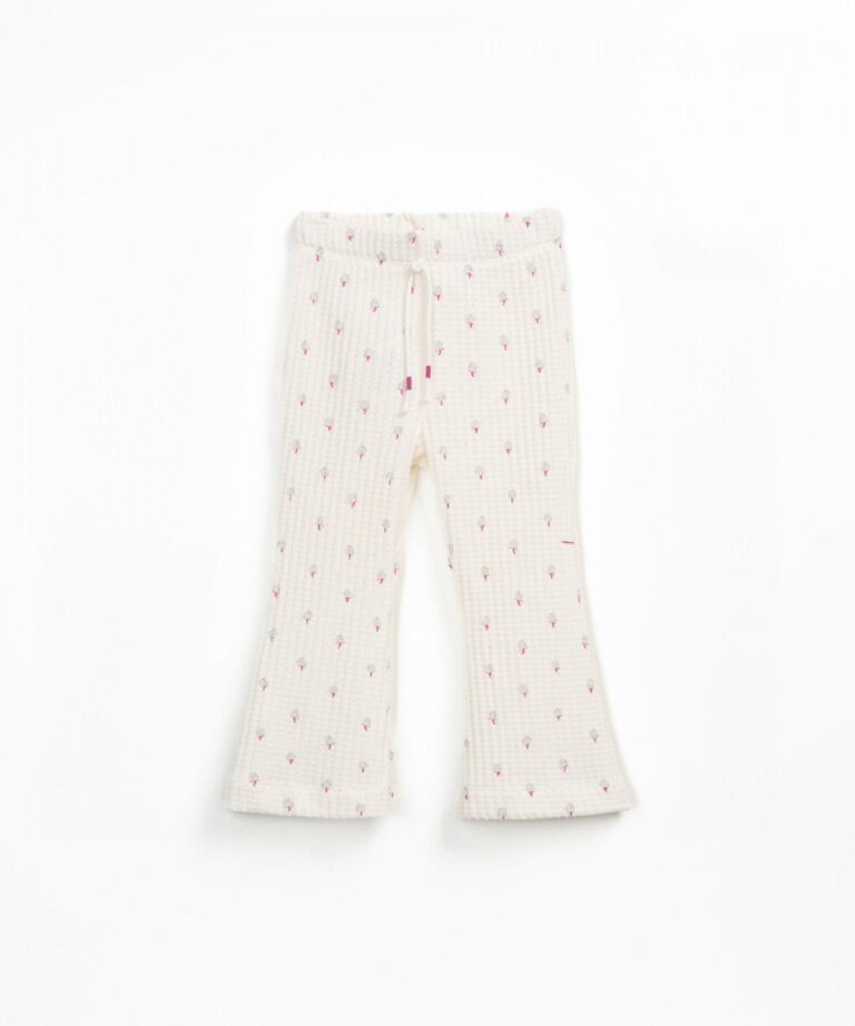 Printed Rib Trousers - Tree - Play Up