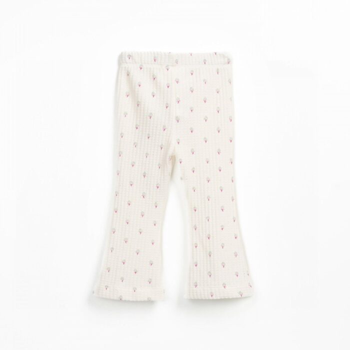 Printed Rib Trousers - Tree - Play Up Printed Rib Trousers - Tree - Play Up