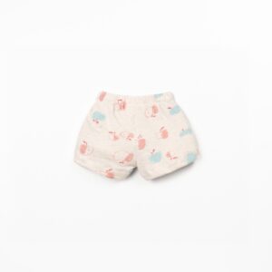 Printed Shorts - Apples - Play Up Printed Shorts - Apples - Play Up