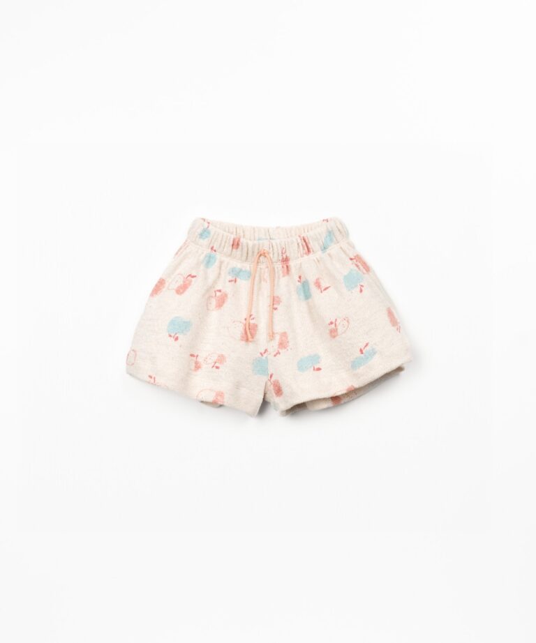 Printed Shorts - Apples - Play Up Junior