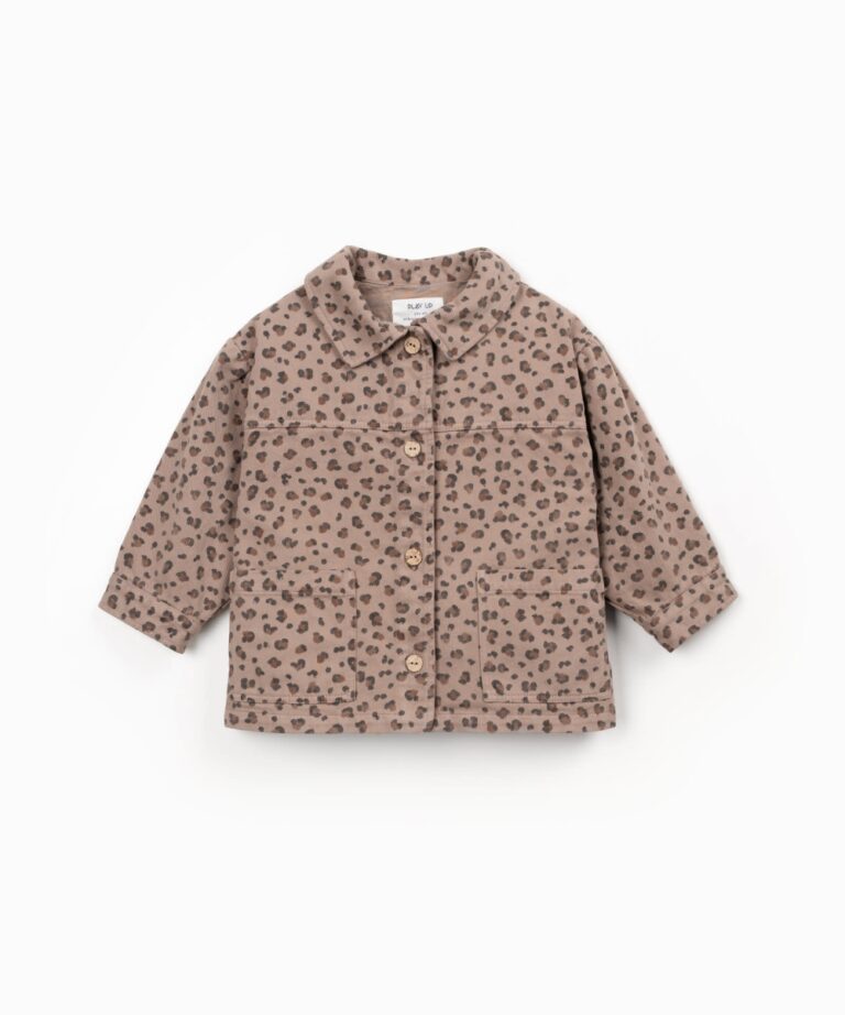 Printed Twill Shirt - Drawing - Play Up