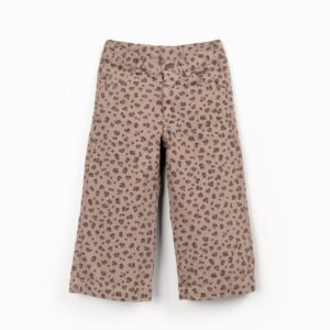 Printed Twill Trousers - Drawing - Play Up