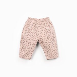 Printed Twill Trousers - Embroidery - Play Up