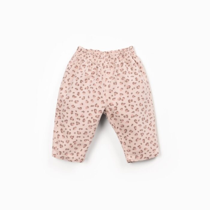 Printed Twill Trousers - Embroidery - Play Up