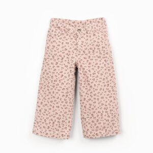 Printed Twill Trousers - Embroidery - Play Up