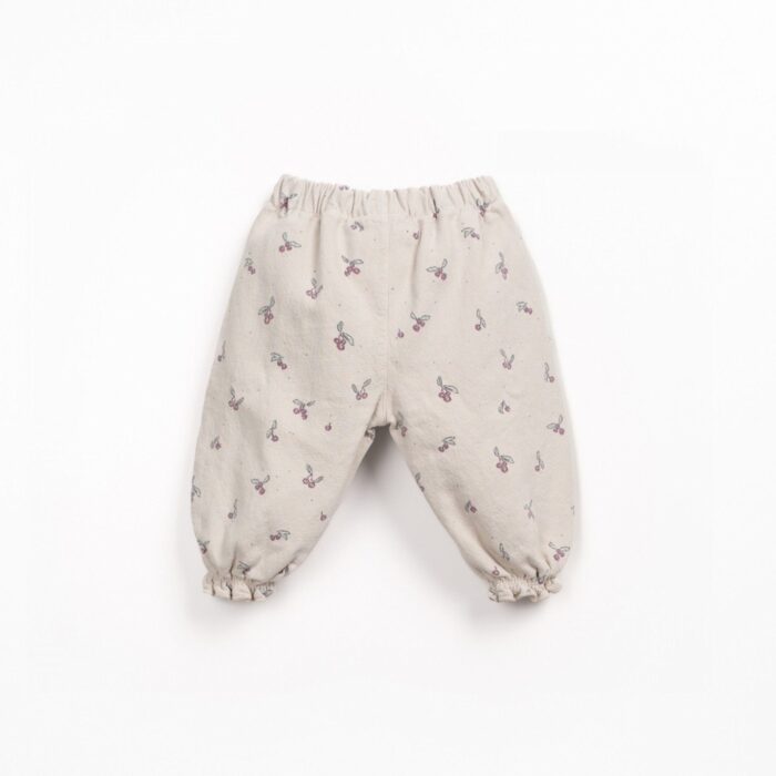 Printed Twill Trousers - Tones - Play Up Printed Twill Trousers - Tones - Play Up