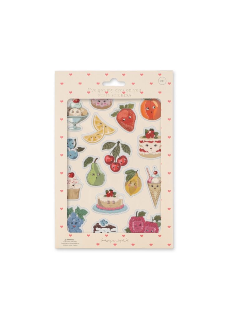 Puffy Stickers - Fruity - Konges Slojd