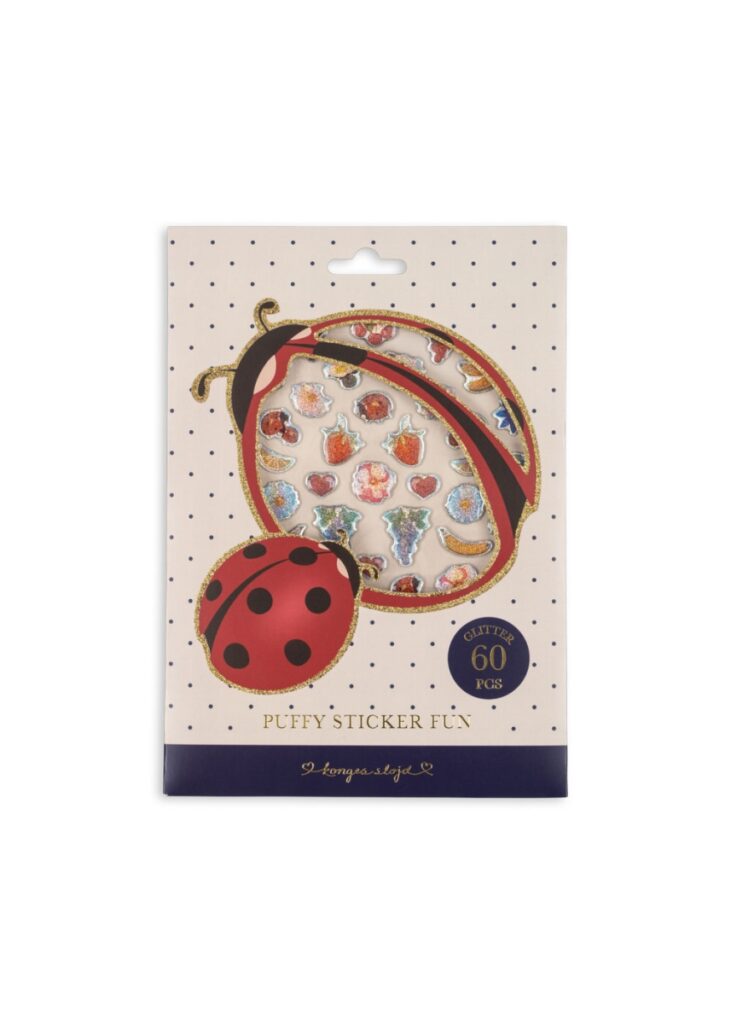 Puffy Stickers - Ladybug - Konges Slojd