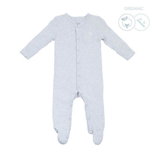 Pyjama Drukknoopjes - Grey - Mori Pyjama Drukknoopjes - Grey - Mori