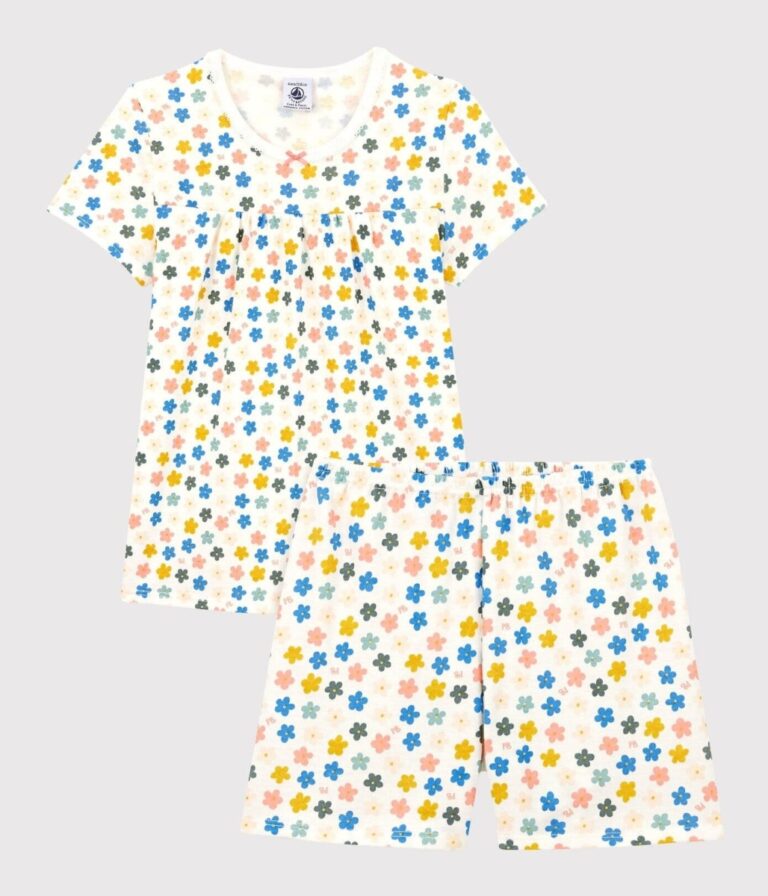 Pyjama Glow In The Dark - Flowers - Petit Bateau